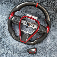 Carregar imagem no visualizador da galeria, Volante de fibra de carbono TTD Craft 8ª geração Camry 2018 - 2024 SE XSE TRD V6 V4 Avalon Venza