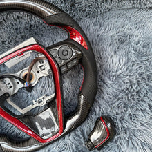 Carregar imagem no visualizador da galeria, Volante de fibra de carbono TTD Craft 8ª geração Camry 2018 - 2024 SE XSE TRD V6 V4 Avalon Venza