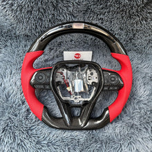 Загрузить изображение в средство просмотра галереи, TTD Craft Toyota 2019-2025 Corolla Hatchback RAV4 Led Carbon Fiber Steering Wheel