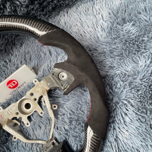 Load image into Gallery viewer, TTD Craft Subaru 2009-2013 Forester / Legacy /Subaru WRX STI Impreza Carbon Fiber Steering wheel