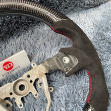 Load image into Gallery viewer, TTD Craft Subaru 2009-2013 Forester / Legacy /Subaru WRX STI Impreza Carbon Fiber Steering wheel