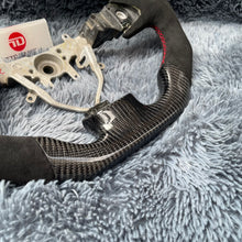 Load image into Gallery viewer, TTD Craft Subaru 2009-2013 Forester / Legacy /Subaru WRX STI Impreza Carbon Fiber Steering wheel