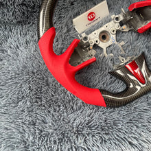 Load image into Gallery viewer, TTD Craft  Infiniti  2013-2017 Q50 Q50L Carbon Fiber Steering Wheel
