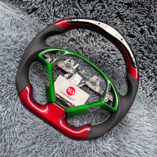 Load image into Gallery viewer, TTD Craft Infiniti 2007-2015 G37 Carbon Fiber Steering Wheel With LED