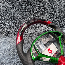 Load image into Gallery viewer, TTD Craft Infiniti 2007-2015 G37 Carbon Fiber Steering Wheel With LED