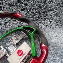 Load image into Gallery viewer, TTD Craft Infiniti 2007-2015 G37 Carbon Fiber Steering Wheel With LED