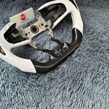 Carregar imagem no visualizador da galeria, Volante de fibra de carbono TTD Craft 10ª geração Civic 2016-2021 FK8 FK7 Tipo R SI