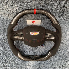 Load image into Gallery viewer, TTD Craft Cadillac 2020-2025 CT4 CT4-V Blackwing / CT5 CT5-V Blackwing / 2019-2025 XT4 Carbon Fiber Steering Wheel