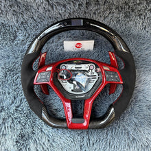 Lade das Bild in den Galerie-Viewer, TTD Craft Benz C63AMG W176 W204AMG W212 W218 C117 E350 SL63 R231 X156 GLA45AMG SLAMG Carbonfaser-Lenkrad