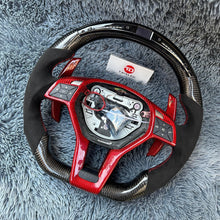 Lade das Bild in den Galerie-Viewer, TTD Craft Benz C63AMG W176 W204AMG W212 W218 C117 E350 SL63 R231 X156 GLA45AMG SLAMG Carbonfaser-Lenkrad