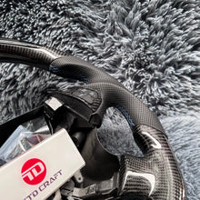 Load image into Gallery viewer, TTD Craft Acura 2004-2006 TL V6 LED Carbon Fiber Steering wheel