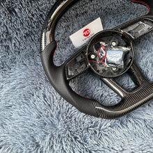 Загрузить изображение в средство просмотра галереи, TTD Craft Audi 2017-2020 8V B9 A3 S3 RS3 A4 S4 A5 S5 RS5 Carbon Fiber Steering Wheel With LED