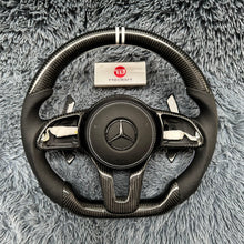 Carregar imagem no visualizador da galeria, TTD Craft BENZ W177/V177 W247 W205 W213 C257 H247 X247 X253 W176 X167 Volante de fibra de carbono