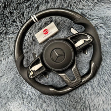 Carregar imagem no visualizador da galeria, TTD Craft BENZ W177/V177 W247 W205 W213 C257 H247 X247 X253 W176 X167 Volante de fibra de carbono