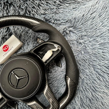 Carregar imagem no visualizador da galeria, TTD Craft BENZ W177/V177 W247 W205 W213 C257 H247 X247 X253 W176 X167 Volante de fibra de carbono