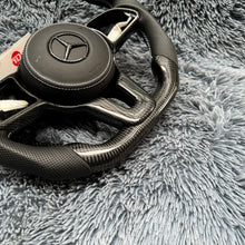 Carregar imagem no visualizador da galeria, TTD Craft BENZ W177/V177 W247 W205 W213 C257 H247 X247 X253 W176 X167 Volante de fibra de carbono