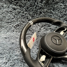 Carregar imagem no visualizador da galeria, TTD Craft BENZ W177/V177 W247 W205 W213 C257 H247 X247 X253 W176 X167 Volante de fibra de carbono