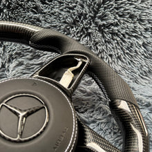 Carregar imagem no visualizador da galeria, TTD Craft BENZ W177/V177 W247 W205 W213 C257 H247 X247 X253 W176 X167 Volante de fibra de carbono