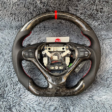 Carregar imagem no visualizador da galeria, TTD Craft Acura 2009-2014 TSX Sport Wagon Edição Especial Honda CU2 Volante de fibra de carbono forjado