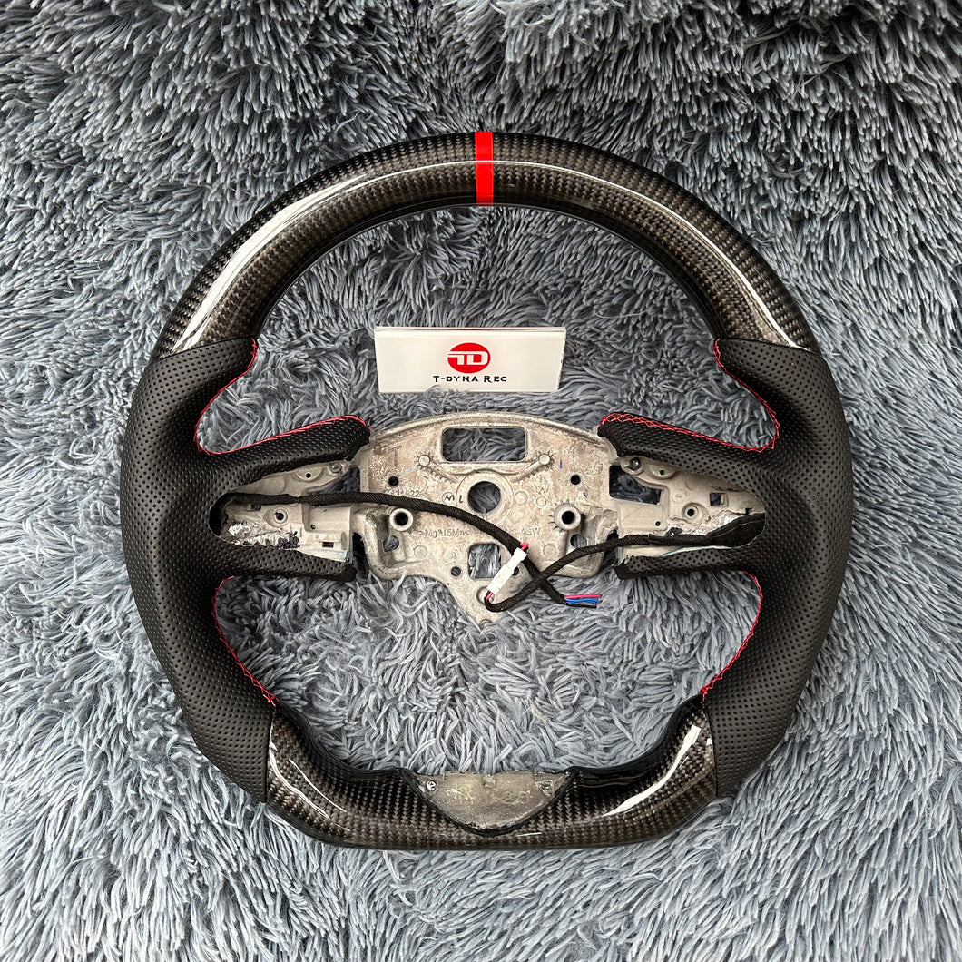 TTD Craft Cadillac 2020-2024 CT4  CT4-V Blackwing / CT5 CT5-V Blackwing / 2019-2024 XT4 Carbon Fiber Steering Wheel
