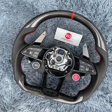 Charger l'image dans la galerie, TTD Craft Audi 2016-2025 MK3 TTRS/TTS MK2 R8 Carbon Fiber Steering Wheel