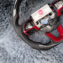 Carregar imagem no visualizador da galeria, Volante de fibra de carbono TTD Craft Dodge 2016-2023 Charger Challenger / 2014-2023 Durango