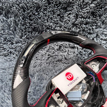 Carregar imagem no visualizador da galeria, Volante de fibra de carbono TTD Craft Dodge 2016-2023 Charger Challenger / 2014-2023 Durango