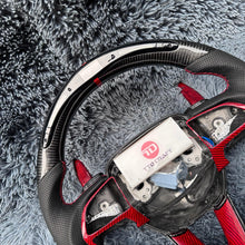 Carregar imagem no visualizador da galeria, Volante de fibra de carbono TTD Craft Dodge 2016-2023 Charger Challenger / 2014-2023 Durango