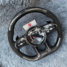 Load image into Gallery viewer, TTD Craft Benz C / CLA / CLS / E / G / GLA / GLB / GLE / GT / S Class AMG Carbon Fiber Steering Wheel with led