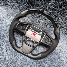 Load image into Gallery viewer, TTD Craft Honda 2016-2021 Civic FK8 FK7 Type R SI Carbon Fiber Steering Wheel