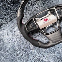 Load image into Gallery viewer, TTD Craft Honda 2016-2021 Civic FK8 FK7 Type R SI Carbon Fiber Steering Wheel