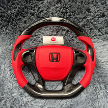 Загрузить изображение в средство просмотра галереи, TTD Craft 9th gen Honda 2013-2017 Accord Carbon Fiber Steering Wheel