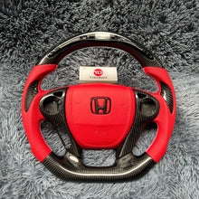 Cargar imagen en el visor de la galería, Volante de fibra de carbono TTD Craft Accord EX-L V6 2013-2017 de novena generación