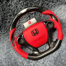 Загрузить изображение в средство просмотра галереи, TTD Craft 9th gen Honda 2013-2017 Accord Carbon Fiber Steering Wheel