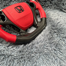Cargar imagen en el visor de la galería, Volante de fibra de carbono TTD Craft Accord EX-L V6 2013-2017 de novena generación