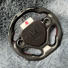 Cargar imagen en el visor de la galería, Volante de fibra de carbono TTD Craft Civic 2012-2015 Type R FK2 SI de 9.a generación