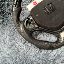 Cargar imagen en el visor de la galería, Volante de fibra de carbono TTD Craft Civic 2012-2015 Type R FK2 SI de 9.a generación