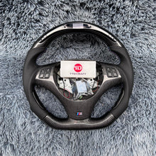 Load image into Gallery viewer, TTD Craft 1 SERIES E82 E88 / 3 SERIES E90 E91 E92 E93 / X1 E84 Carbon Fiber Steering Wheel