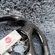 Load image into Gallery viewer, TTD Craft 1 SERIES E82 E88 / 3 SERIES E90 E91 E92 E93 / X1 E84 Carbon Fiber Steering Wheel