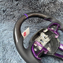 Carregar imagem no visualizador da galeria, Volante de fibra de carbono TTD Craft Dodge 2016-2023 Charger Challenger / 2014-2023 Durango