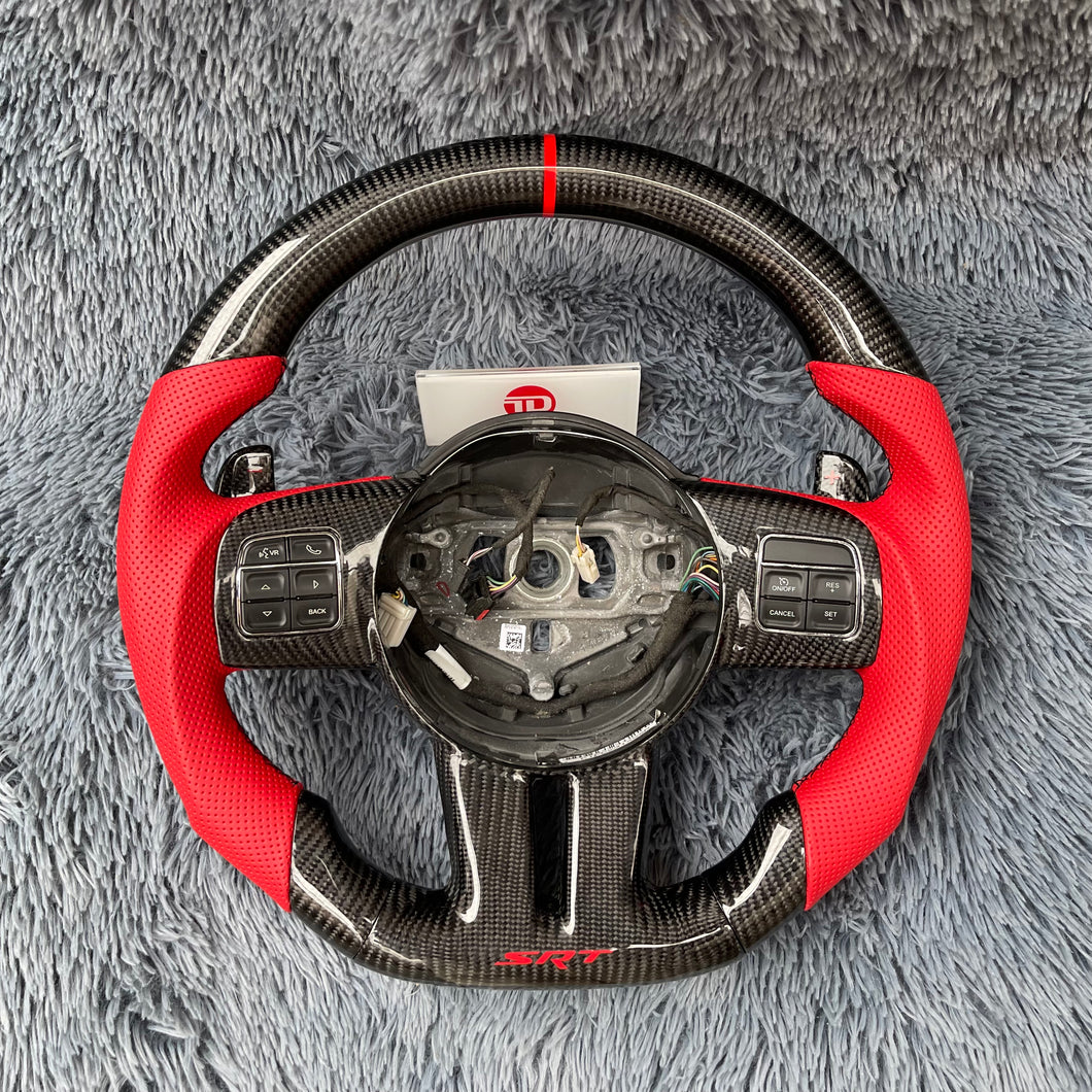 TTD Craft 2012-2014 Chrysler 300 Carbon Fiber Steering Wheel