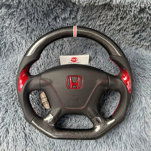 Load image into Gallery viewer, TTD Craft 2th gen Honda 2002-2006 CRV Carbon Fiber Steering Wheel