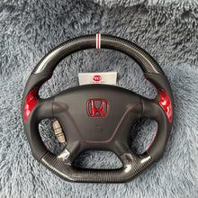 Lade das Bild in den Galerie-Viewer, TTD Craft 2. Gen Honda 2002-2006 CRV Carbonfaserlenkrad