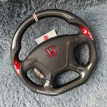 Load image into Gallery viewer, TTD Craft 2th gen Honda 2002-2006 CRV Carbon Fiber Steering Wheel