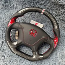 Load image into Gallery viewer, TTD Craft 2th gen Honda 2002-2006 CRV Carbon Fiber Steering Wheel