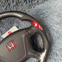 Load image into Gallery viewer, TTD Craft 2th gen Honda 2002-2006 CRV Carbon Fiber Steering Wheel