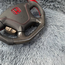 Load image into Gallery viewer, TTD Craft 2th gen Honda 2002-2006 CRV Carbon Fiber Steering Wheel