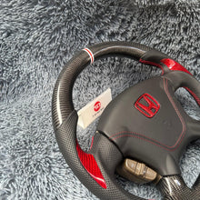 Load image into Gallery viewer, TTD Craft 2th gen Honda 2002-2006 CRV Carbon Fiber Steering Wheel