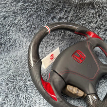 Lade das Bild in den Galerie-Viewer, TTD Craft 2. Gen Honda 2002-2006 CRV Carbonfaserlenkrad