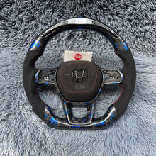 Carregar imagem no visualizador da galeria, Volante de fibra de carbono TTD Craft 6ª geração 2023+ CRV